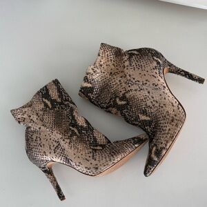 Jessica Simpson Snake Skin Booties